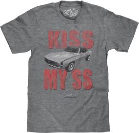 img 4 attached to Camaro SS Chevrolet T-Shirt - Kiss My Chevy Graphic Car Shirt by Tee Luv