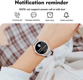 img 3 attached to 💪 Yocuby Women's Smart Watch, IP67 Waterproof Fitness Tracker for iOS Android, Sport Activity Tracker with Sleep/Heart Rate Monitor, Find My Phone, Female Functions