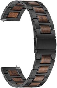 img 3 attached to TRUMiRR Samsung Stainless Watchband Vivoactive