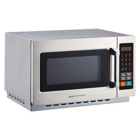 img 3 attached to 🍽️ AmazonCommercial Microwave Oven: 1000-Watts, 1.2 Cubic Feet, Stainless Steel with Membrane Control