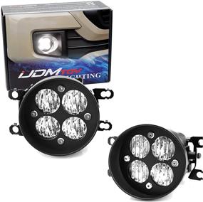 img 4 attached to IJDMTOY LED Mounting Brackets Compatible Motorcycle & Powersports