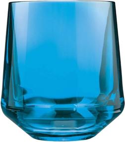 img 4 attached to Drinique Stemless Tritan Wine Glasses, Blue - Unbreakable 4-Pack for Ultimate Durability