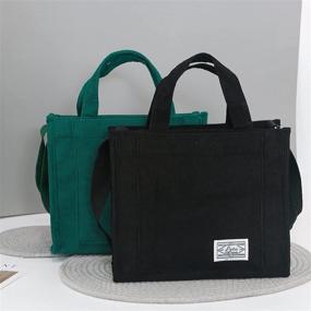 img 3 attached to 👜 Corduroy Crossbody Bag Purse for Women: Mini Travel Handbags & Eco-friendly Bags