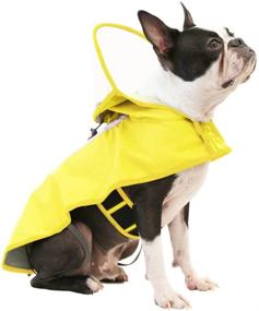 img 4 attached to 🌧️ Gooby - Adjustable Raincoat with See Through Visor for Optimal Rain Protection