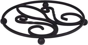 img 4 attached to 🔲 Spectrum Diversified Patrice Trivet Black: Stylish and Functional Kitchen Accessory