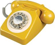 📞 vintage rotary home telephone with retro design logo
