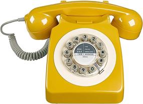 img 2 attached to 📞 Vintage Rotary Home Telephone with Retro Design