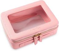 🧳 transparent toiletry cosmetic organizer: compliant and seo-friendly logo