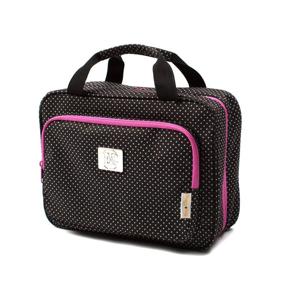 img 4 attached to Ultimate Travel Companion: Large Versatile Travel Cosmetic Bag