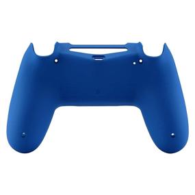 img 2 attached to Enhance Your Gaming Experience with eXtremeRate Blue Soft Touch Bottom Shell for PS4 Slim 🎮 Pro Controller: Perfect Replacement Parts for Improved Gameplay - Compatible with JDM-040, JDM-050 and JDM-055 Controllers