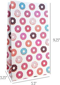 img 3 attached to Donut Favor Bags 24 Count Colorful