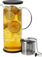 🍵 forlife capsule infuser 48oz charcoal: optimal brewing solution for tea & herbs logo