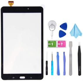 img 4 attached to 📱 T Phael Black Compatible Samsung Galaxy SM-T380 Touch Screen Glass Digitizer Replacement - Tab A 8.0 2017 WiFi Version (No LCD) - Adhesive & Tools Included