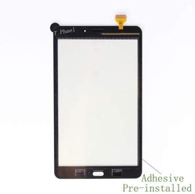 img 3 attached to 📱 T Phael Black Compatible Samsung Galaxy SM-T380 Touch Screen Glass Digitizer Replacement - Tab A 8.0 2017 WiFi Version (No LCD) - Adhesive & Tools Included