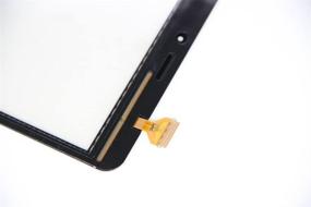 img 1 attached to 📱 T Phael Black Compatible Samsung Galaxy SM-T380 Touch Screen Glass Digitizer Replacement - Tab A 8.0 2017 WiFi Version (No LCD) - Adhesive & Tools Included