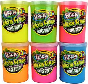 img 1 attached to 🎉 1 Pound Mega Flarp Noise Putty Scented: Squishy Sensory Toy for Easter, Autism Stress Relief, Party Favors, Bulk Supply for Kids & Adults - JA-RU Fidget Toy (335-1)