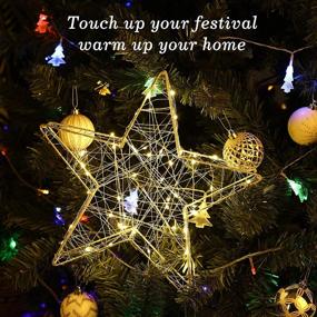 img 1 attached to Lewondr Decorative Christmas Festival Decoration