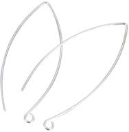 гипоаллергенные соединители earwire earring cf248 s логотип