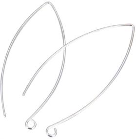 img 4 attached to Гипоаллергенные соединители Earwire Earring CF248 S