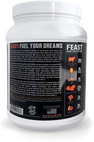 img 2 attached to 🥣 GCode Feast Meal Replacement Protein with Greens (Cinnamon Toast Crush) - Enhanced with Whey Isolate, Egg Whites, Oats, Organic Greens, MCT Oil, Probiotics, and Digestive Enzymes