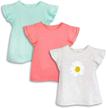 glash kids little short sleeve t shirts girls' clothing in tops, tees & blouses logo