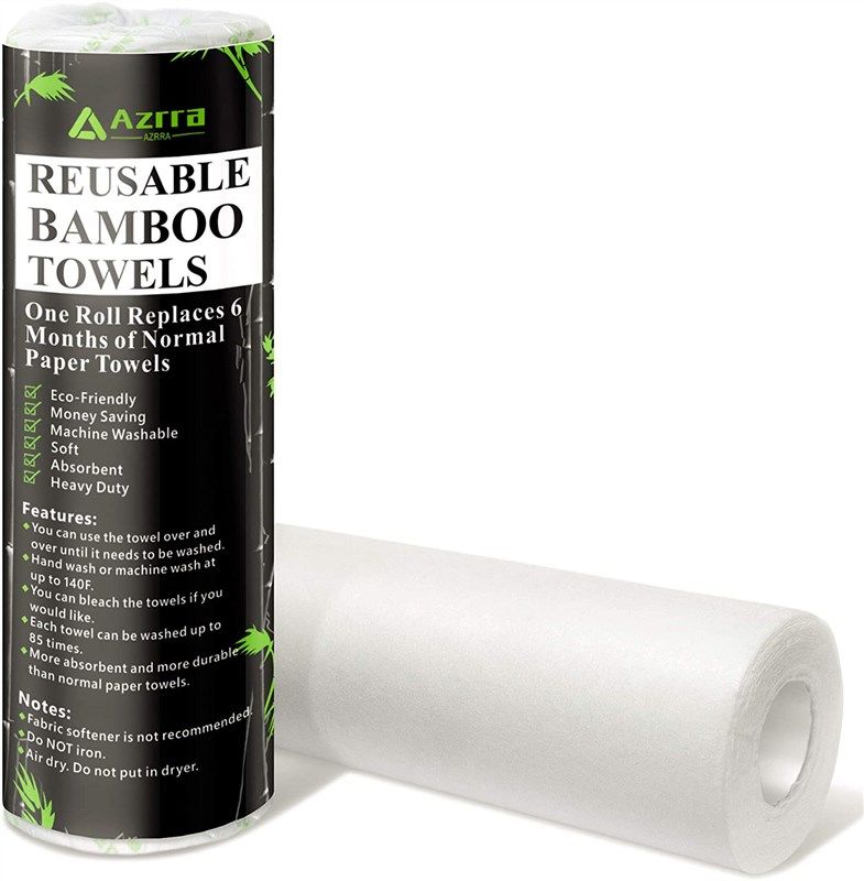 bamboo reusable paper towels friendly 로고