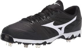 img 4 attached to 👟 Мужские бейсбольные кроссовки Mizuno Ambition - 9 шипов, размер 16, 1150, атлетические