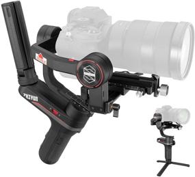 img 4 attached to 📸 Zhiyun WEEBILL S Gimbal Stabilizer for Sony A7R3, Canon 5D4, Nikon Z6, Panasonic GH5 & More: 3-Axis-Zhiyun-Weebill-S