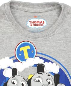 img 1 attached to Thomas the Train & Friends Toddler Boys Short Sleeve Tee by Hit Entertainment