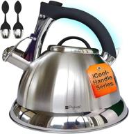 pykal whistling tea kettle icool logo