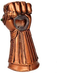 img 3 attached to 🔑 Nidavellir 2-Pack Infinity Gauntlet and Thanos Glove Bottle Opener Set + Fist Beer Bottle Opener, Mjolnir Keychain Bottle Opener