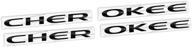 🚙 декоративные налейки на эмблему джип чероки - reflective concepts - подходят с 2014 по 2021 год - черный матовый цвет логотип
