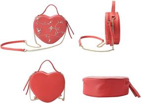 img 3 attached to Shop LC Embroidery Crossbody Accessories Women's Handbags & Wallets for Totes