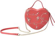 shop lc embroidery crossbody accessories women's handbags & wallets for totes logo