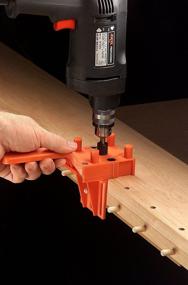 img 1 attached to Enhanced Dowel Quick Doweling Jig by wolfcraft 4641404