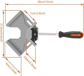 img 1 attached to Adjustable 90° Aluminum Carpenter Welding Engineering Tool