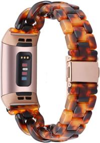 img 1 attached to Смола Ayeger Resin Band совместима с Fitbit Charge 4