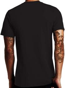 img 3 attached to 👕 Vintage Graphic Sleeves Swag Point Clothing for Men's Shirts