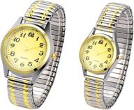 jewelrywe womens reader elastic wristwatches logo