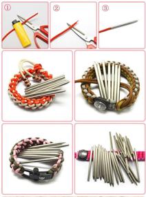 img 1 attached to Paracord Stainless Stitching Needle Different Color【Gold