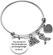 🧩 autism awareness jewelry: puzzle piece bracelet - a perfect gift for girls, moms, and women logo