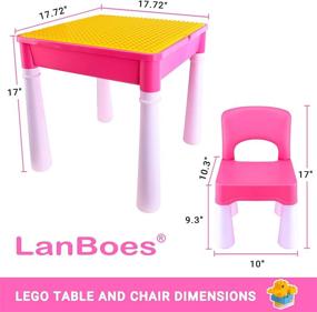 img 1 attached to Activity Building Compatible Suitable Children Furniture