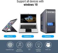 🔒 high-speed usb fingerprint reader for windows 10 hello | multi-finger & 360 degree touch | biometric scanner for pc laptop logo