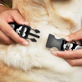 img 2 attached to Buckle Down Plastic Clip Collar Expressions Dogs in Training & Behavior Aids