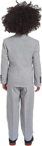 img 1 attached to Calvin Klein Little 4 Piece Formal Boys' Clothing in Suits & Sport Coats