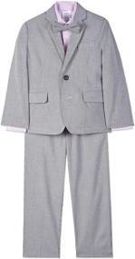 img 4 attached to Calvin Klein Little 4 Piece Formal Boys' Clothing in Suits & Sport Coats