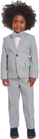 img 3 attached to Calvin Klein Little 4 Piece Formal Boys' Clothing in Suits & Sport Coats