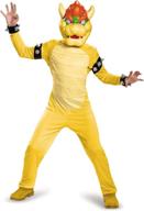 bowser deluxe 👹 costume (size m, fits 7-8-year-olds) логотип