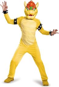 img 4 attached to Bowser Deluxe 👹 Costume (Size M, fits 7-8-year-olds)