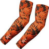 👕 bassdash arm sleeves with upf 50+ uv protection for fishing, kayaking, hiking, and cycling логотип